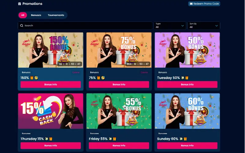 Deloro casino bonusy